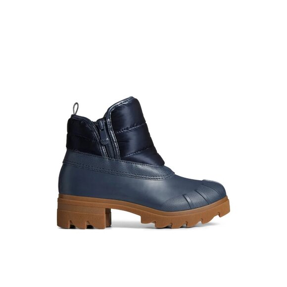 Sperry Syren Ascend Winter Duck Boots Navy 5.5M Waterproof Memory Foam MSRP $110 - Picture 3 of 6